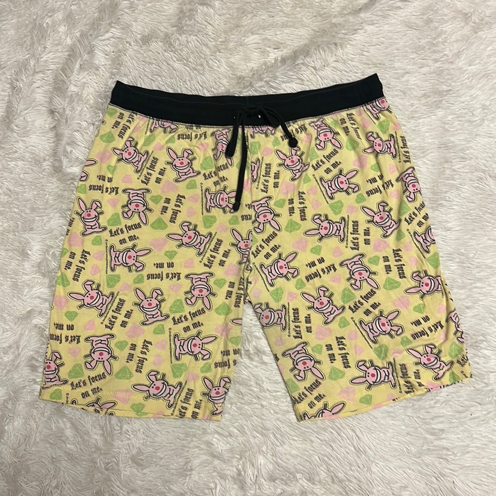 Vintage It’s Happy Bunny pajama shorts